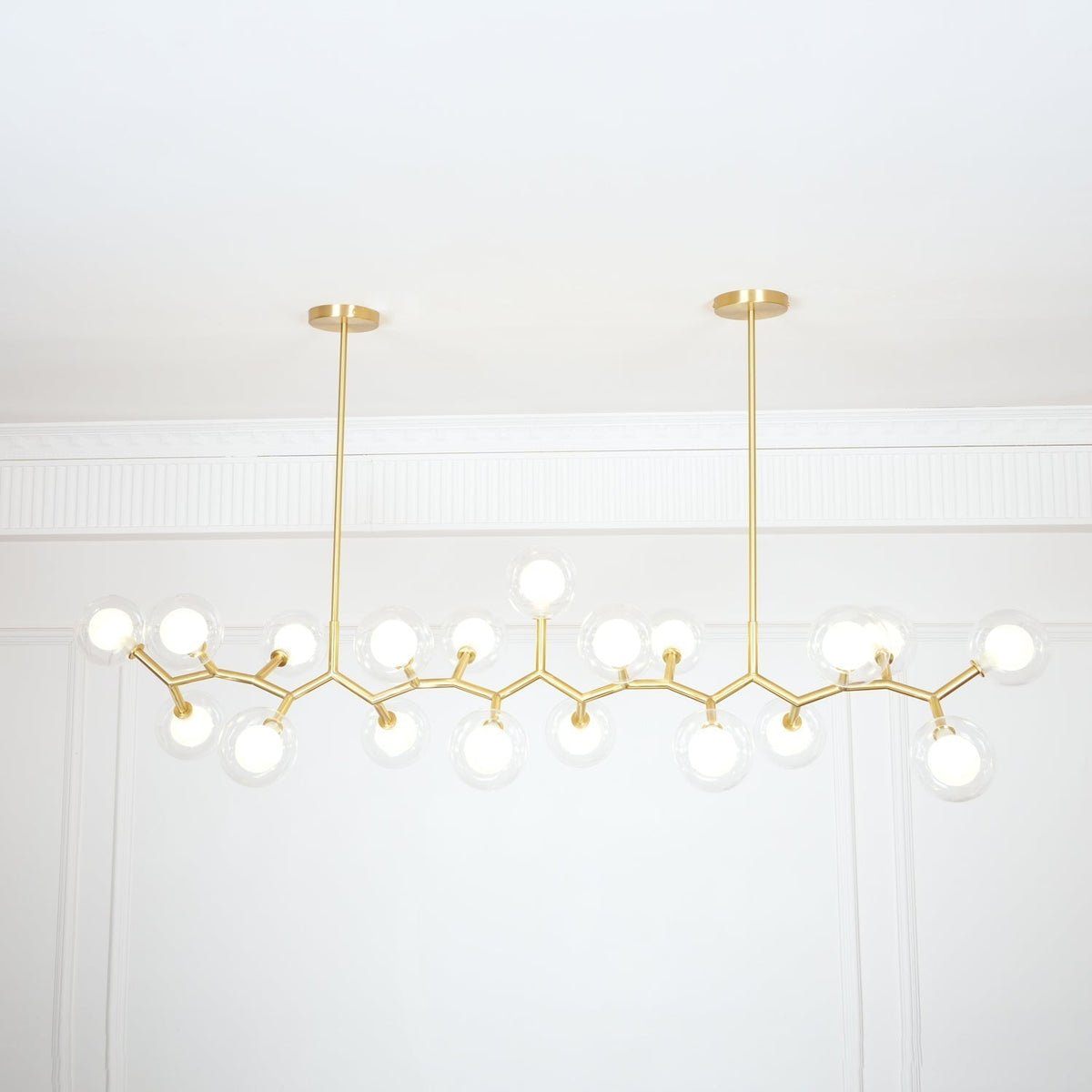 Ivexin Branch lampada a sospensione in ottone