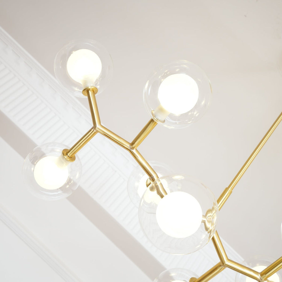 Ivexin Branch lampada a sospensione in ottone