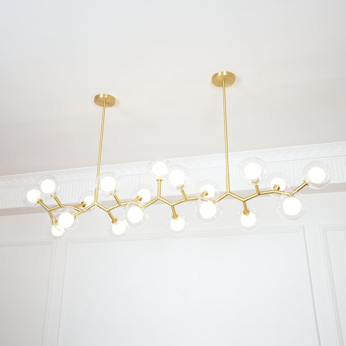 Ivexin Branch lampada a sospensione in ottone