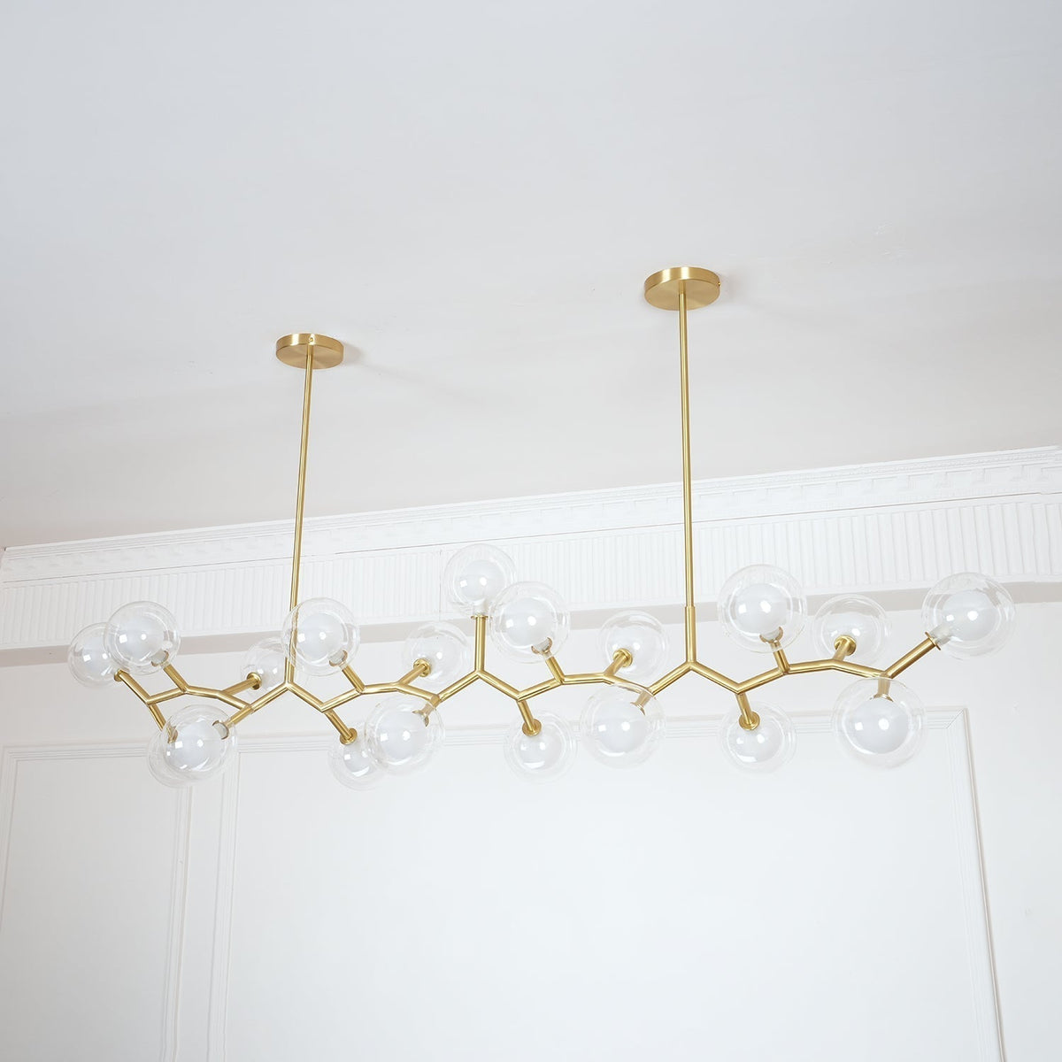 Ivexin Branch lampada a sospensione in ottone