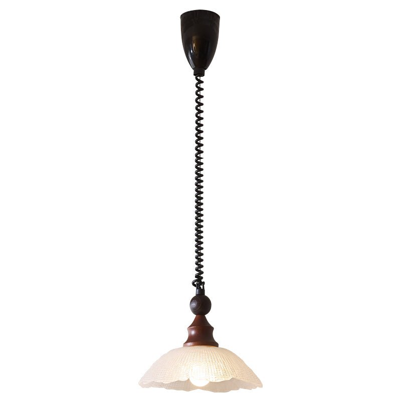 Nydoreth Elegance vintage Art lampada a sospensione in legno