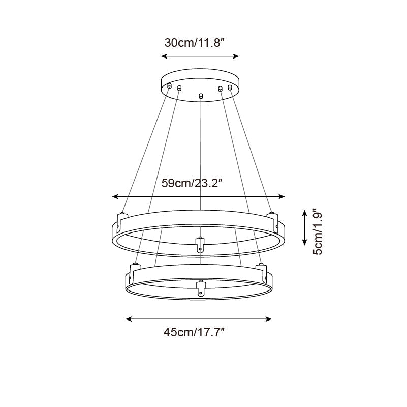 Rovelle lampadario