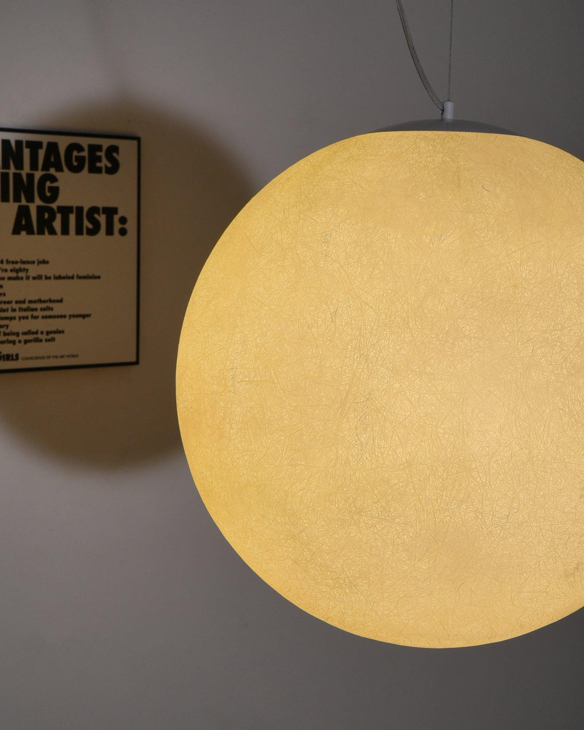 Miralaine lampada a sospensione a Forma di Luna per soggiorno