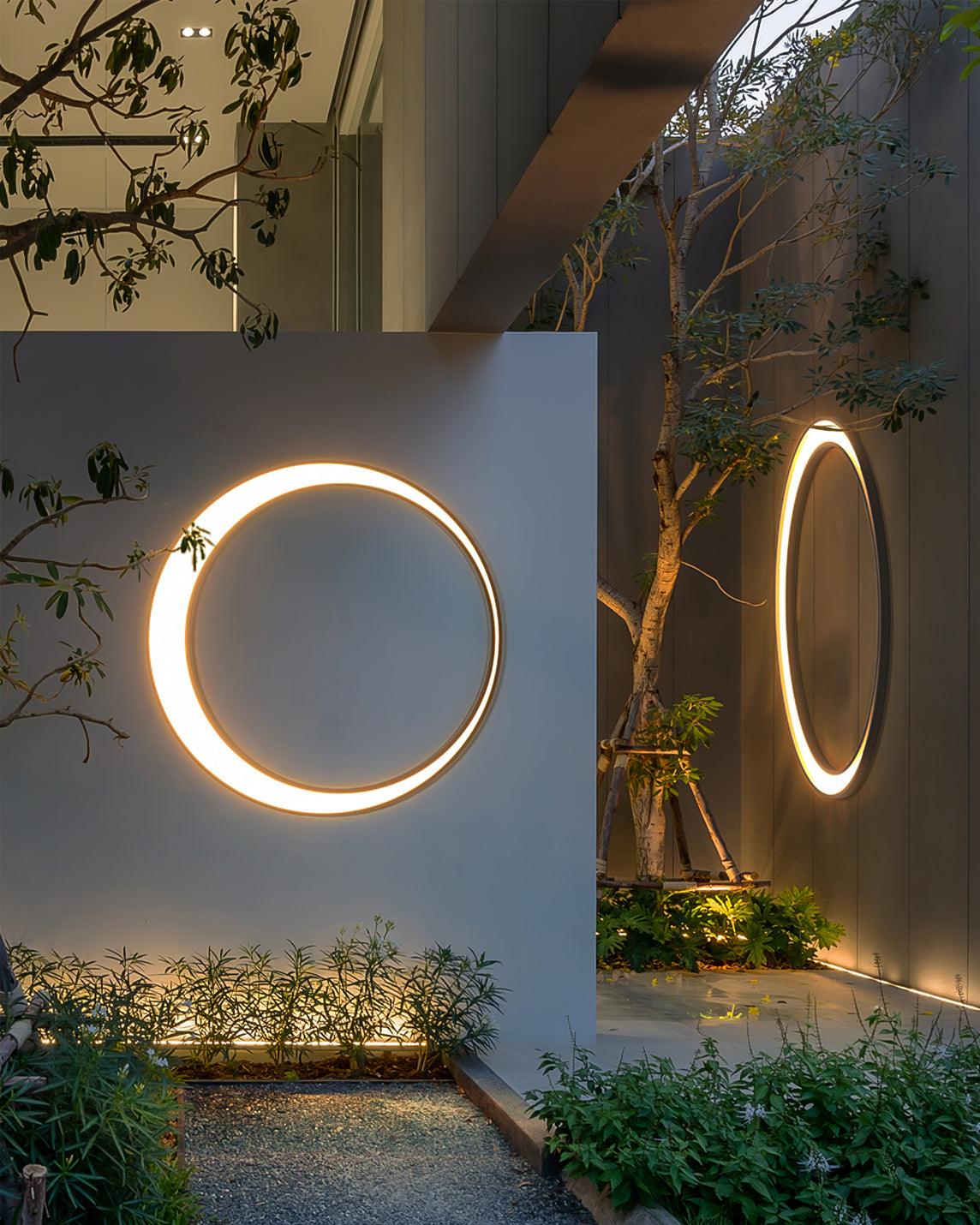 Noreliella lampada da parete per esterni Circolare LED