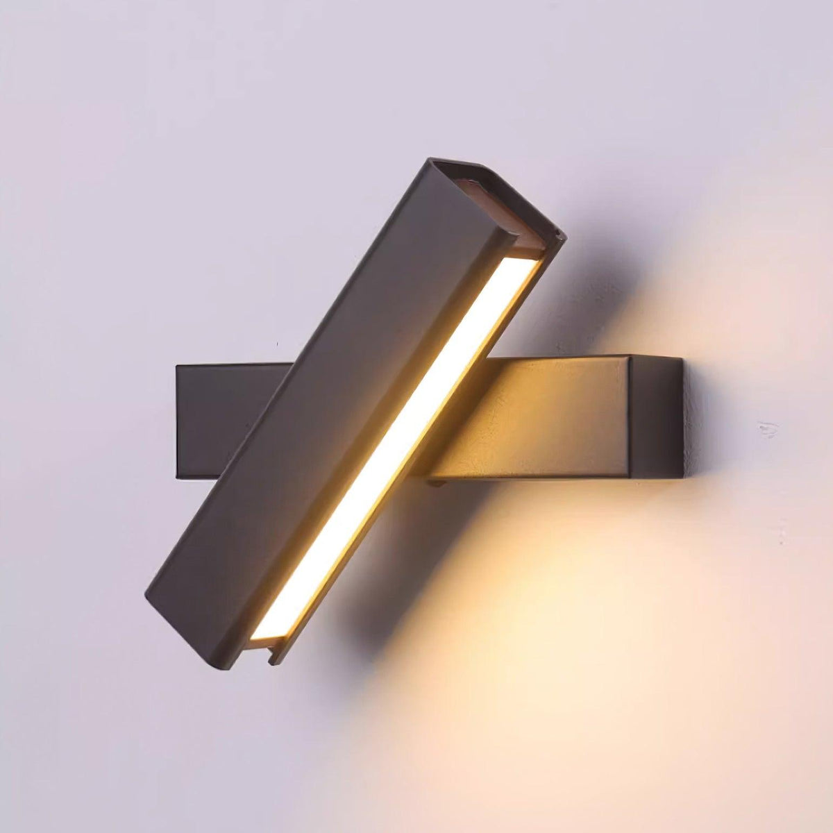 Lampada da parete regolabile in alluminio per camera da letto e soggiorno