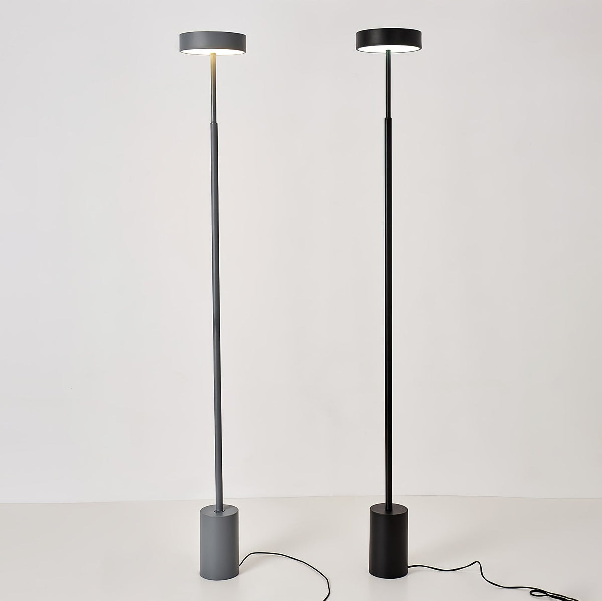 Circa lampada da terra minimalista Girevole