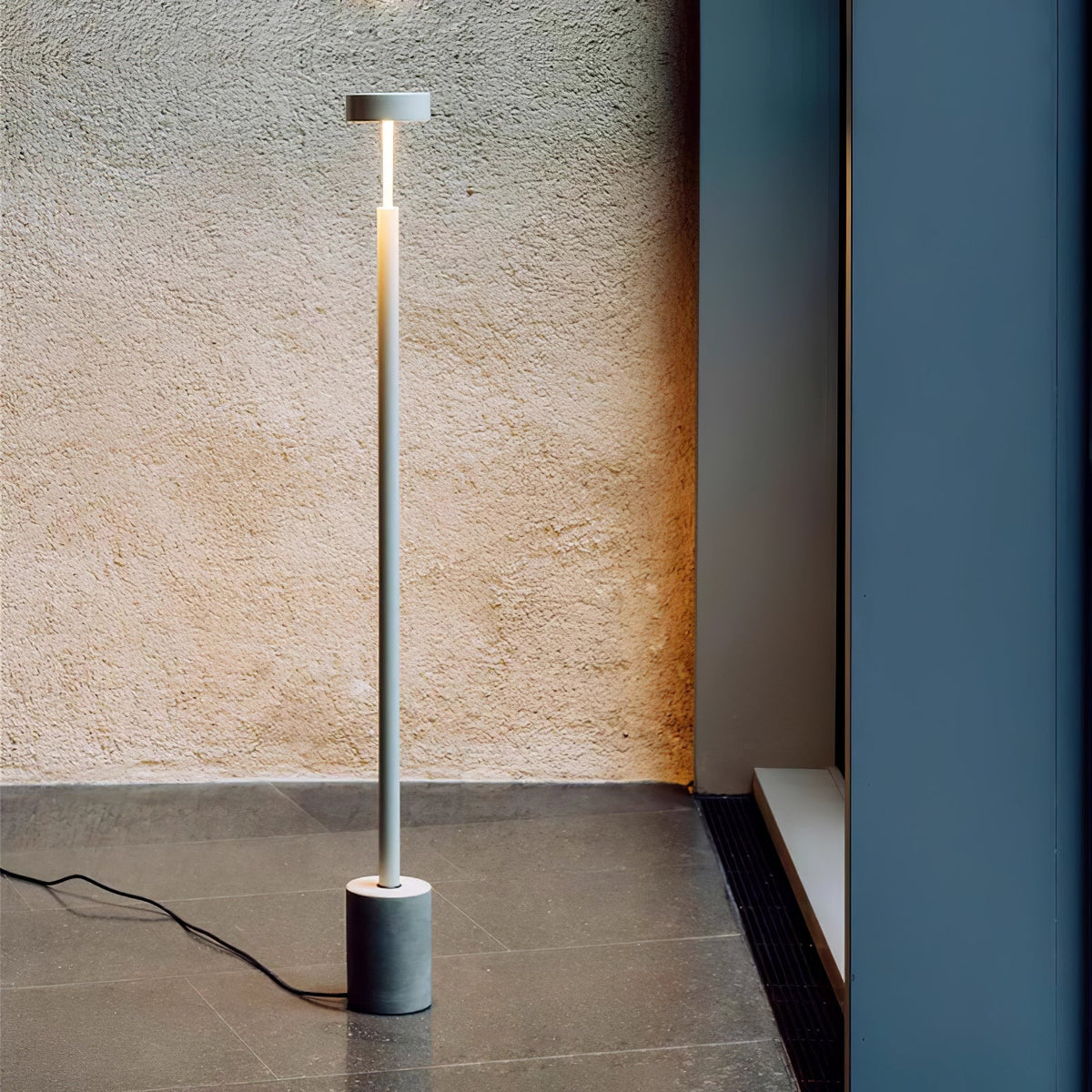 Circa lampada da terra minimalista Girevole