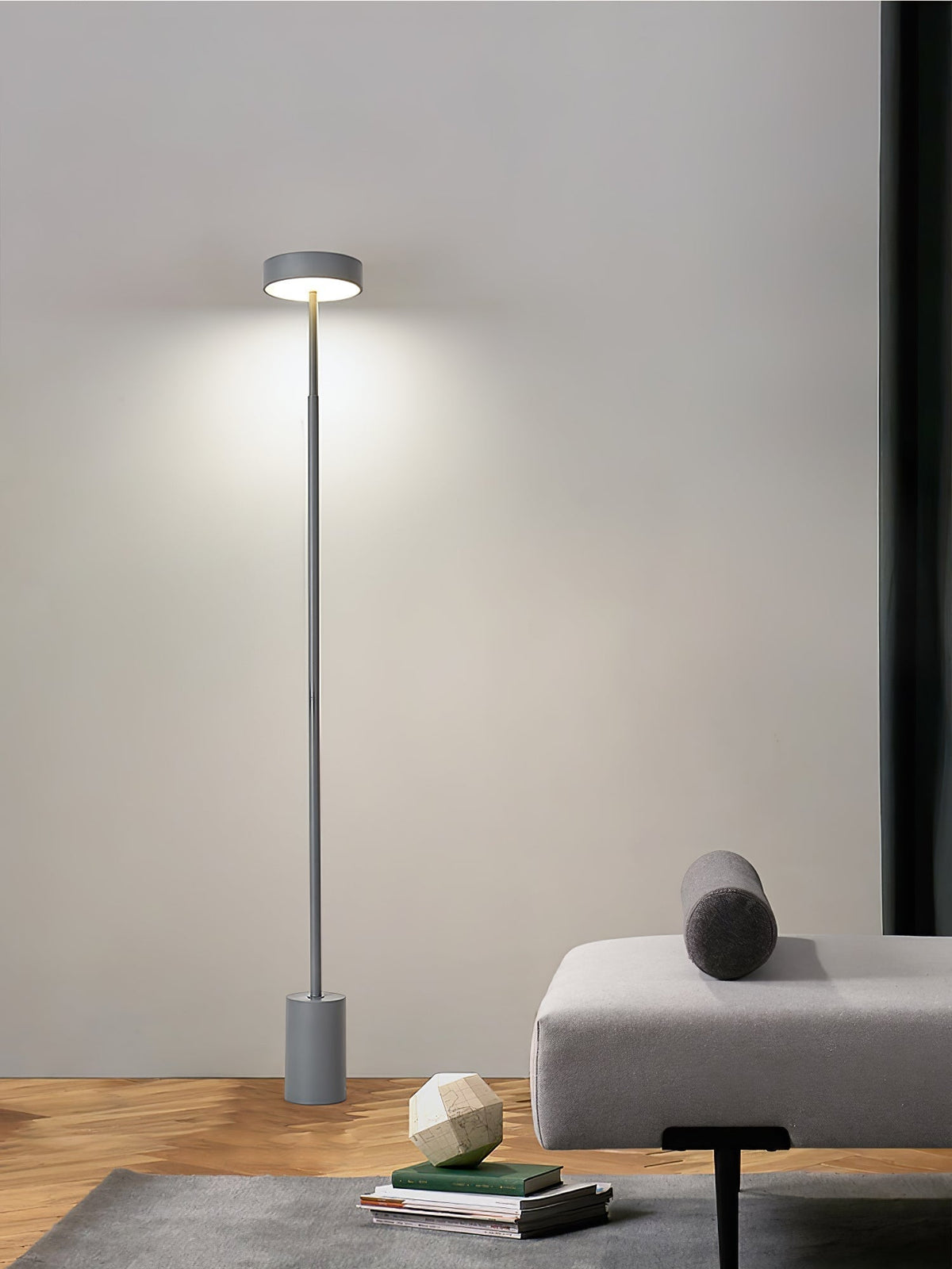 Circa lampada da terra minimalista Girevole