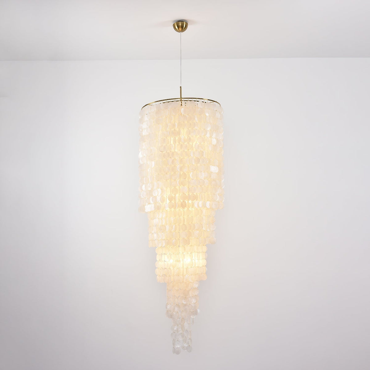 Eloryra lampadario a Cascata Guscio