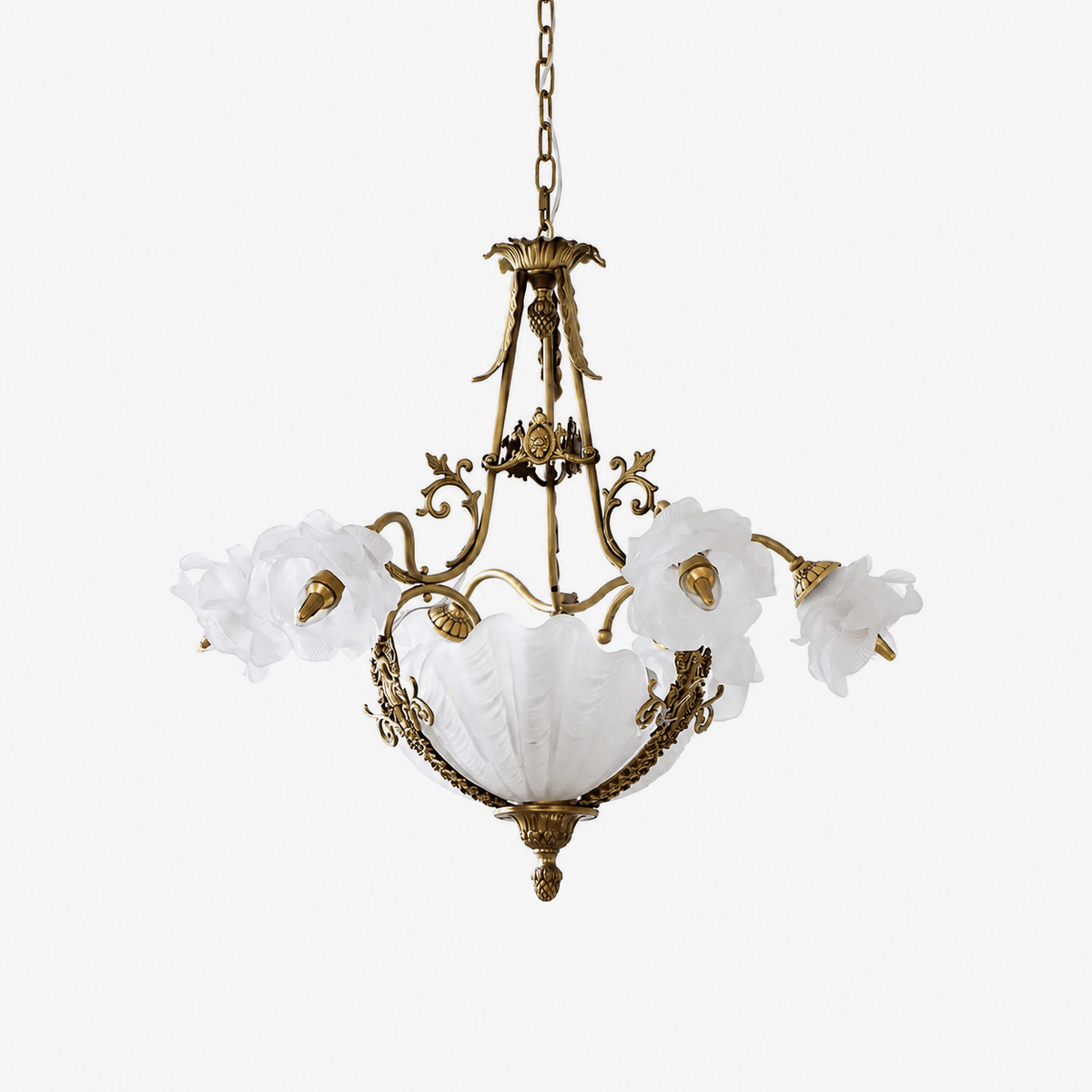 Casalora lampadario in ottone