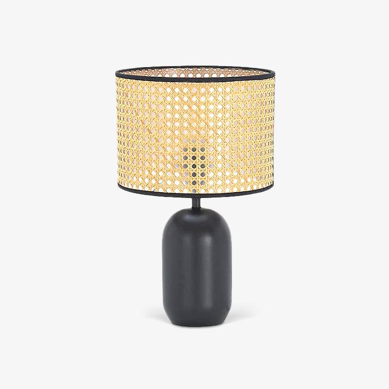 Ravarielle lampada da tavolo moderna in bambù