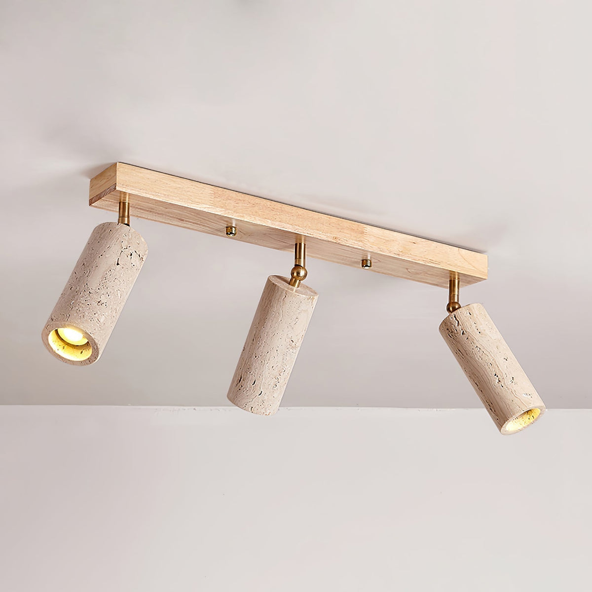 Eurliryra Faretto a Binario in Travertino Moderno - Relic Pieces