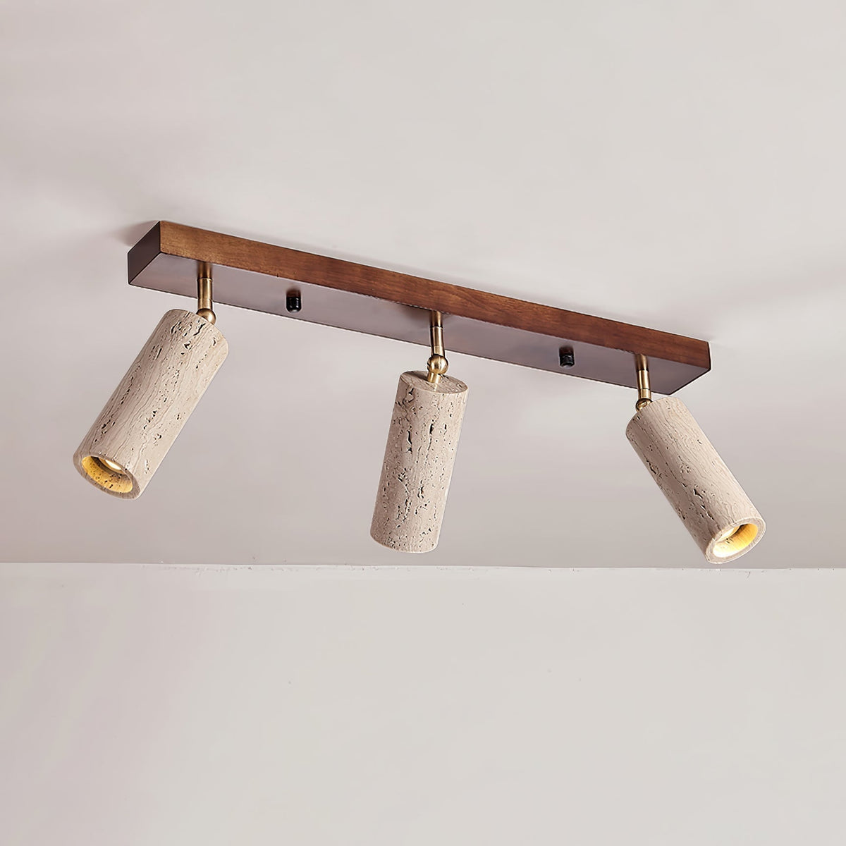 Eurliryra Faretto a Binario in Travertino Moderno - Relic Pieces
