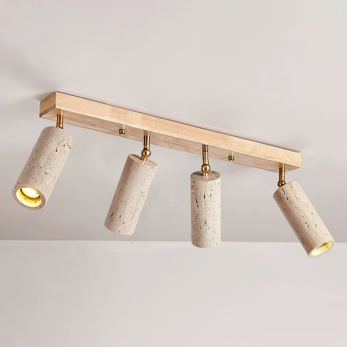 Eurliryra Faretto a Binario in Travertino Moderno - Relic Pieces