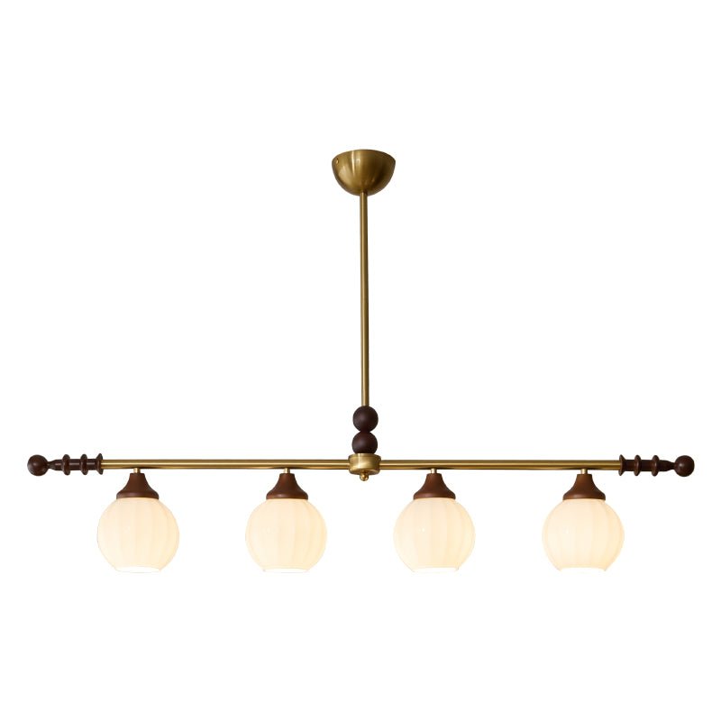 Codoriel lampada a sospensione in legno e vetro con Design Tradizionale
