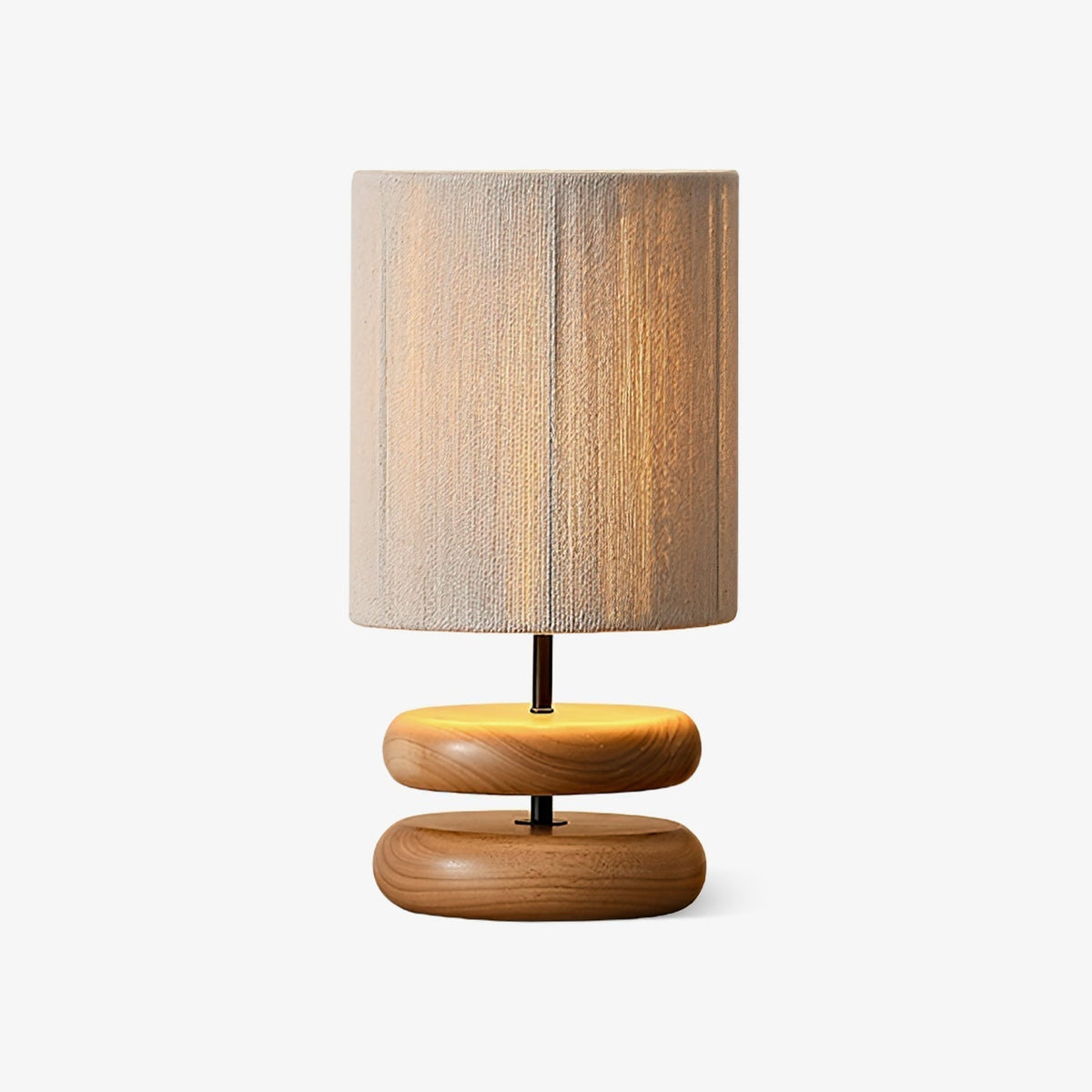 Morgan lampada da tavolo in legno minimalista
