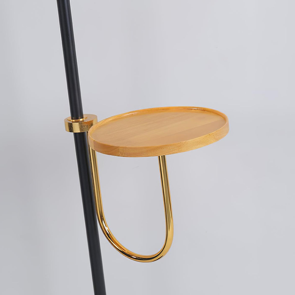 Tild lampada da terra in legno e Silicone