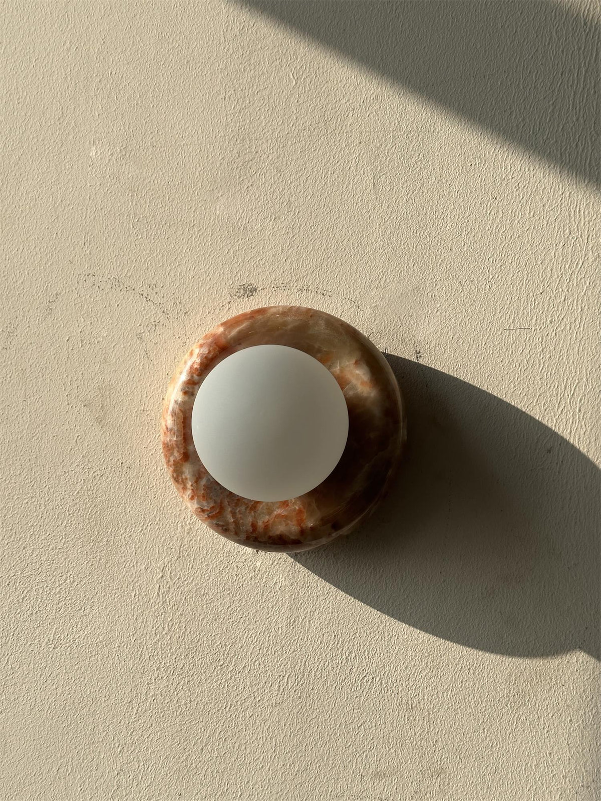 Cemaros lampada da parete in vetro Giada