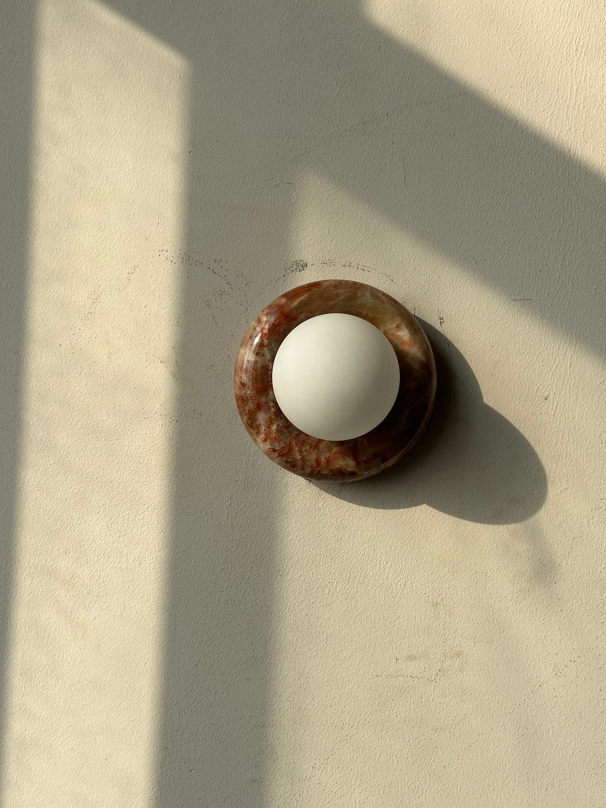 Cemaros lampada da parete in vetro Giada