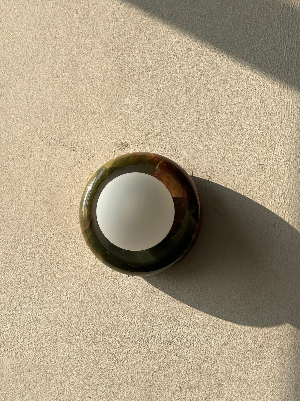 Cemaros lampada da parete in vetro Giada
