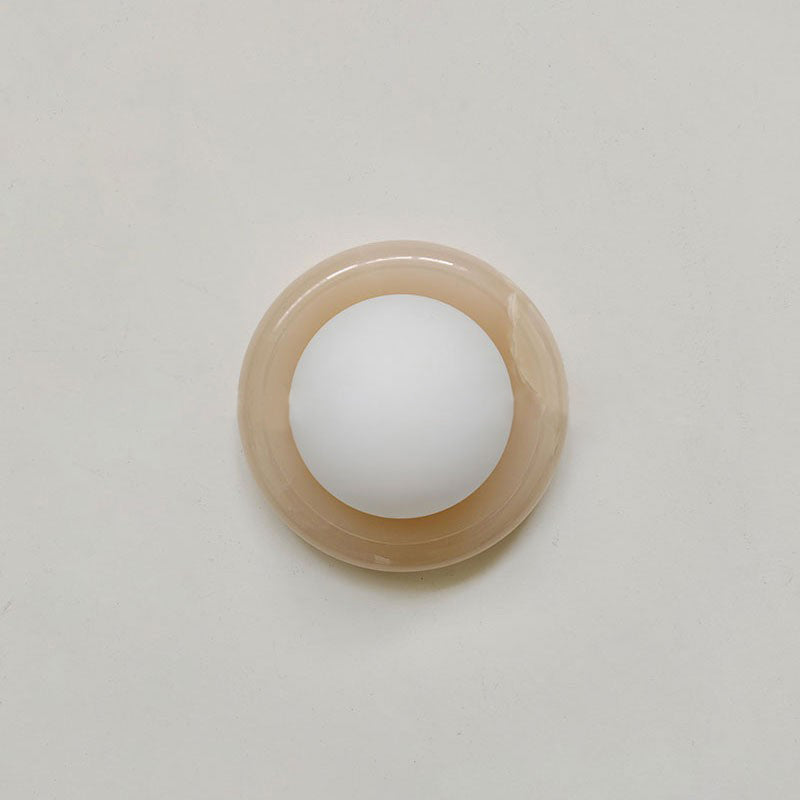 Cemaros lampada da parete in vetro Giada