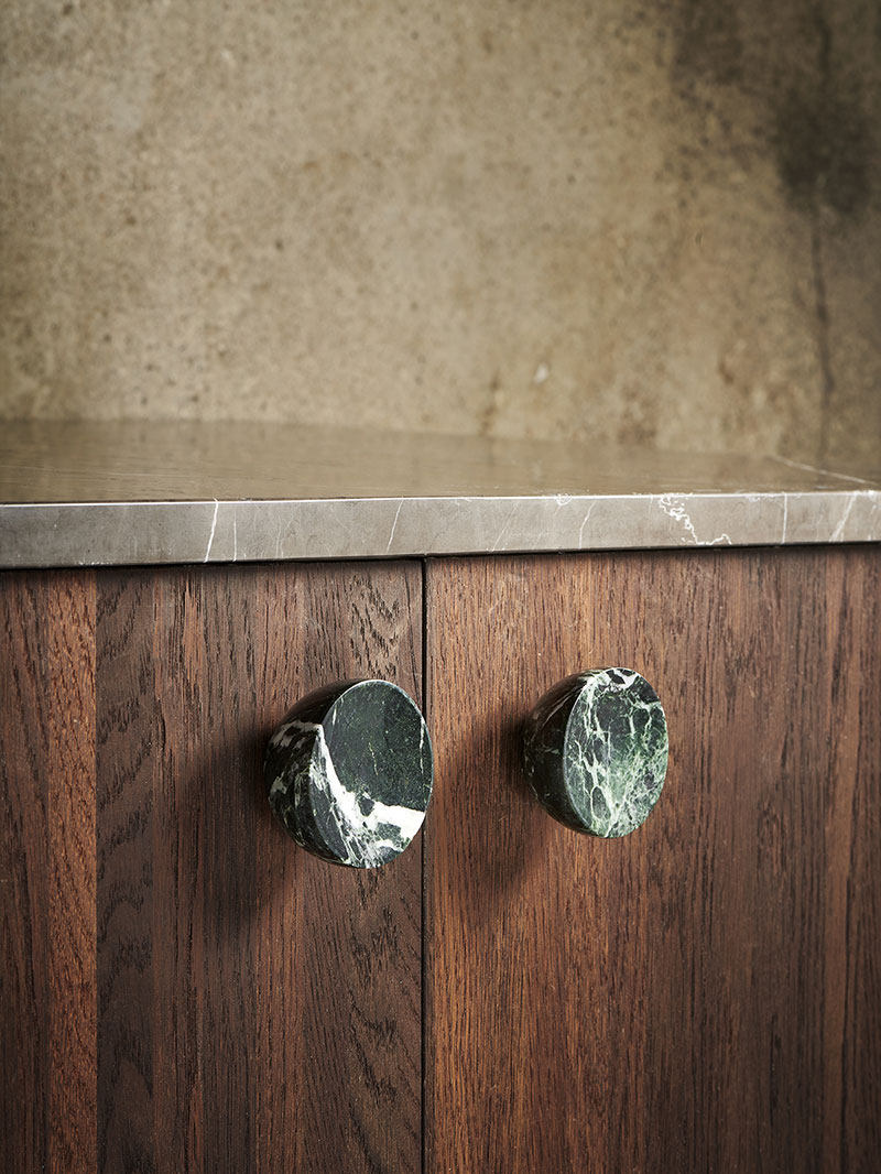Nerarina Maniglia in marmo Obsidian Core