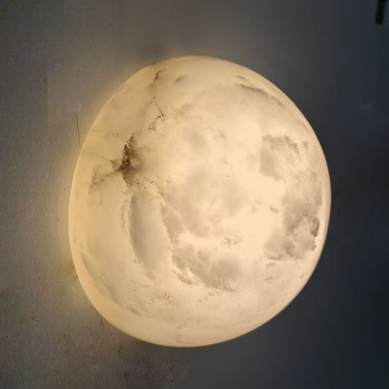 Nyraean lampada da parete in alabastro