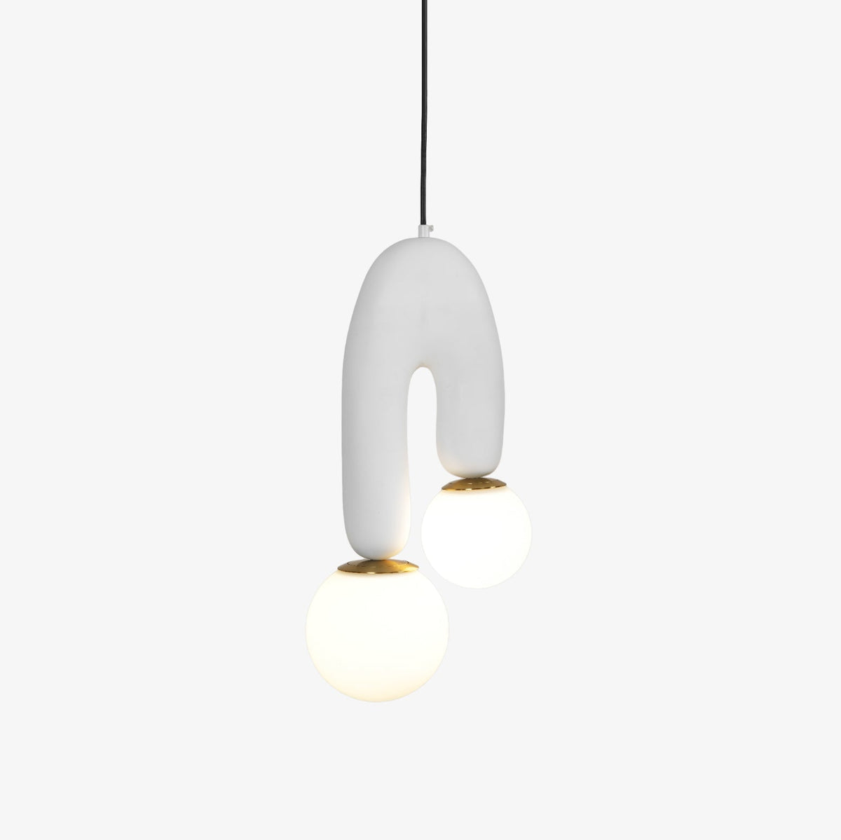 Zenithra lampada a sospensione in resina scandinava