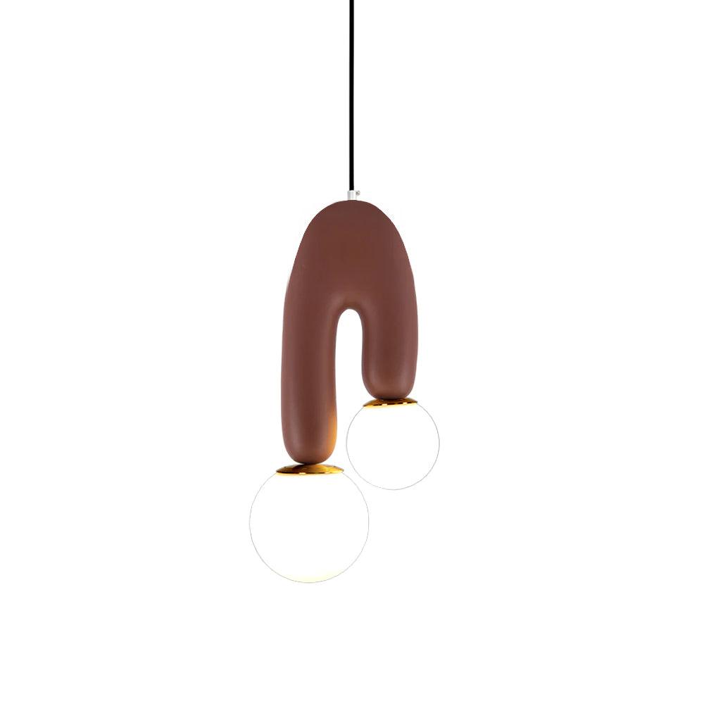 Zenithra lampada a sospensione in resina scandinava