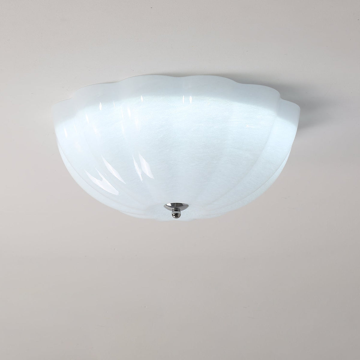 Uphaara lampada da soffitto moderna minimalista in vetro opale