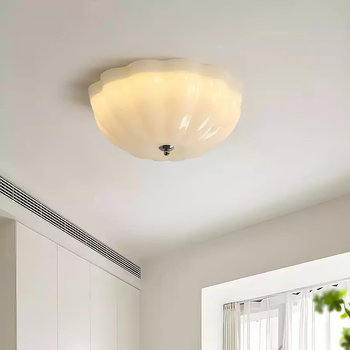 Uphaara lampada da soffitto moderna minimalista in vetro opale
