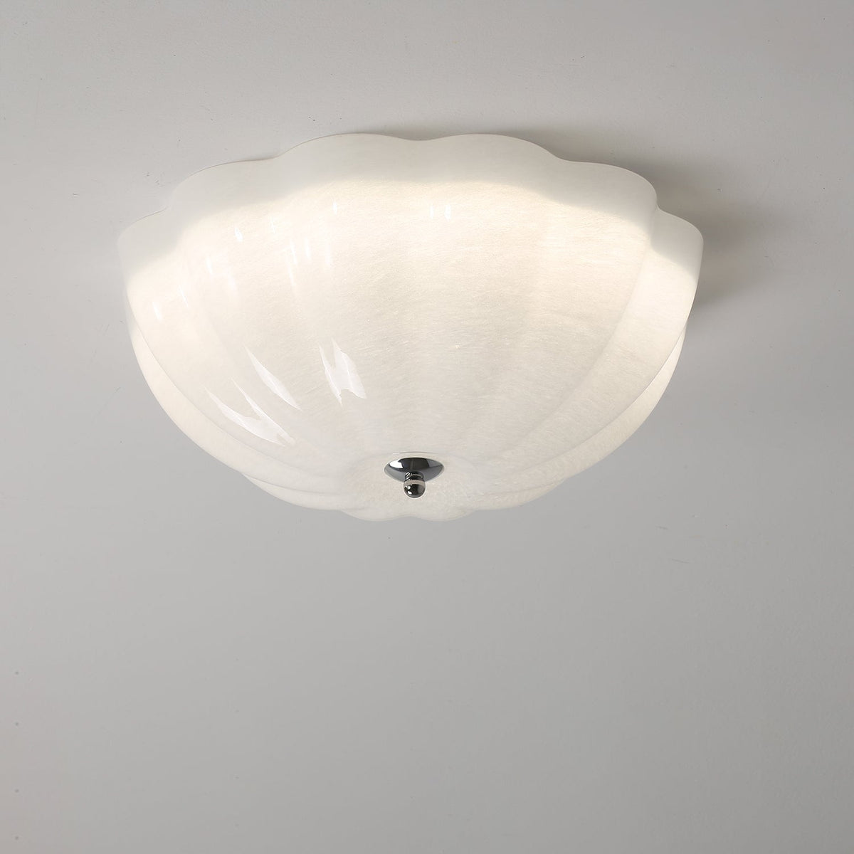 Uphaara lampada da soffitto moderna minimalista in vetro opale