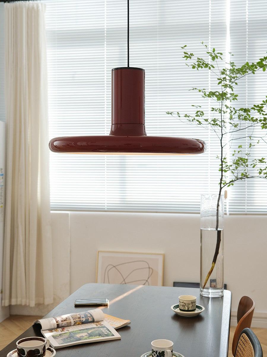 Seloz lampada a sospensione Alluminio cilindro Disco industriale