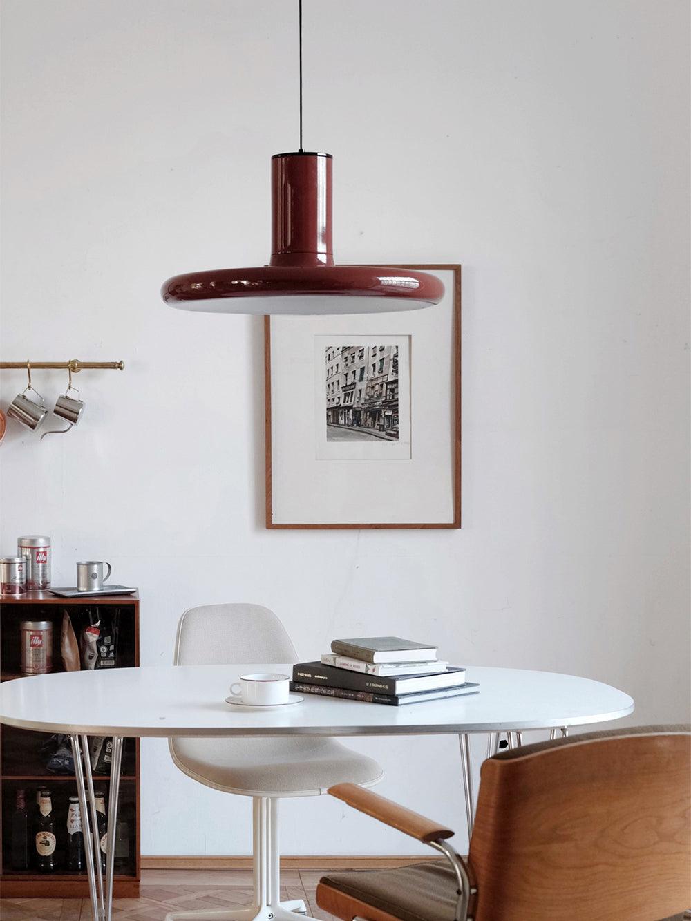 Seloz lampada a sospensione Alluminio cilindro Disco industriale
