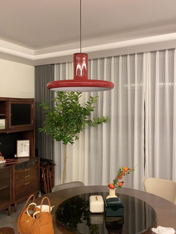 Seloz lampada a sospensione Alluminio cilindro Disco industriale
