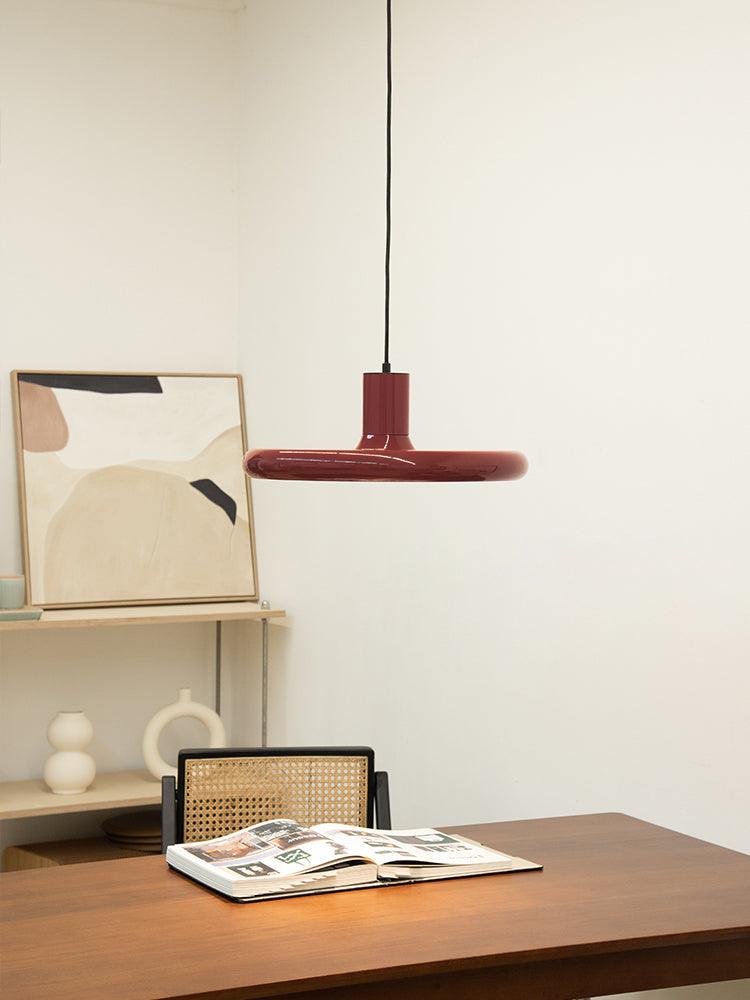 Seloz lampada a sospensione Alluminio cilindro Disco industriale