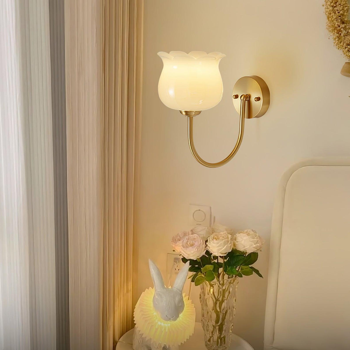 Avcarora lampada da parete in ottone e vetro Art Nordico Premium