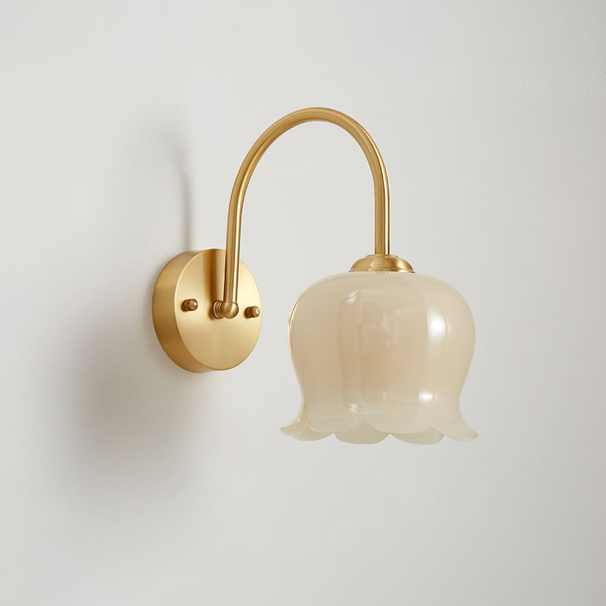 Avcarora lampada da parete in ottone e vetro Art Nordico Premium