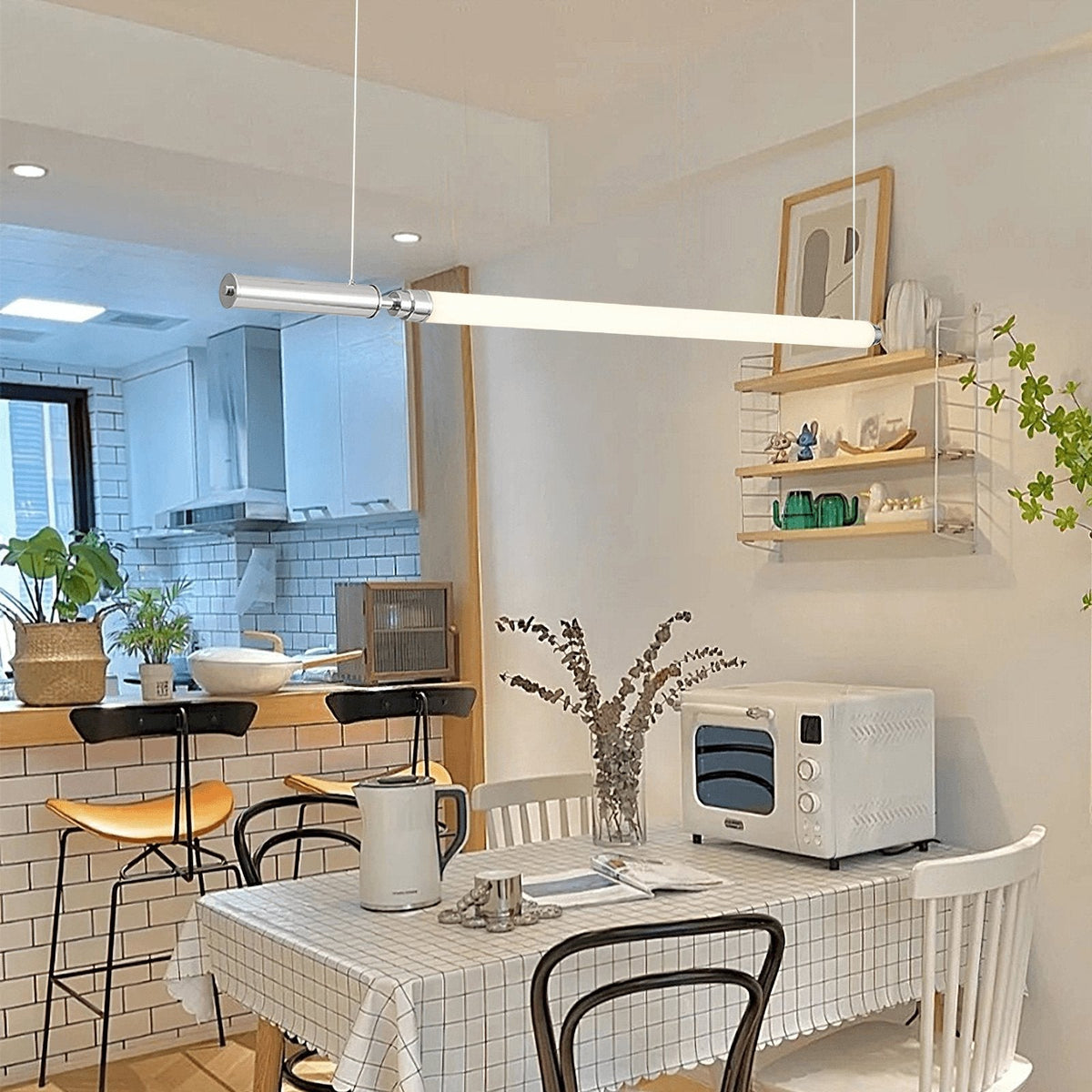 Ollaeos lampada a sospensione in vetro moderno minimalista