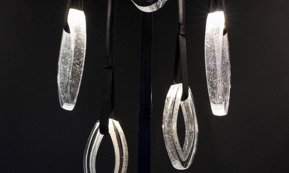 Ivvyne lampadario in vetro moderno