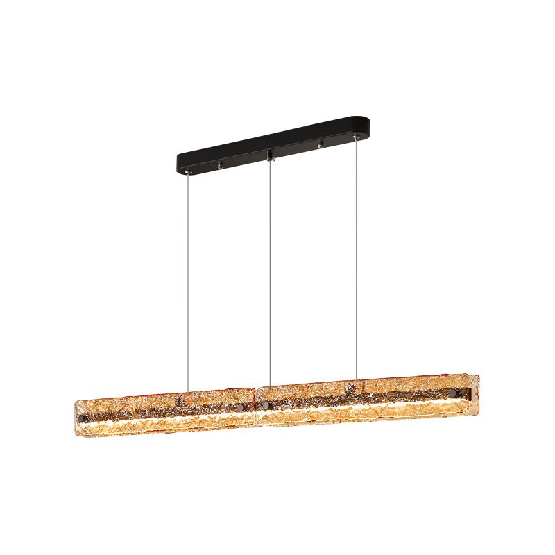 Avnorira lampada a sospensione lineare minimalista moderna in vetro