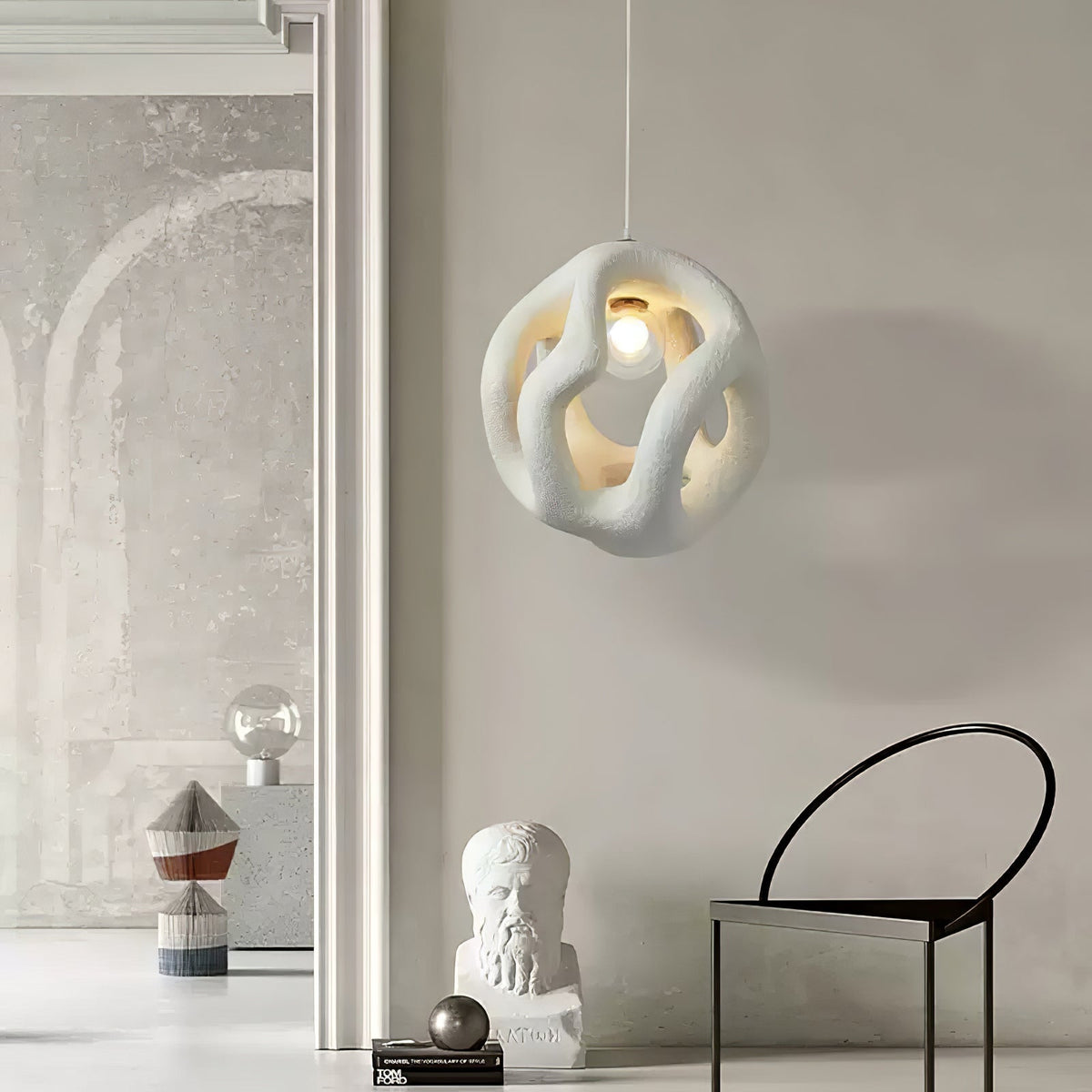 Corra lampada a sospensione Wabi-Sabi