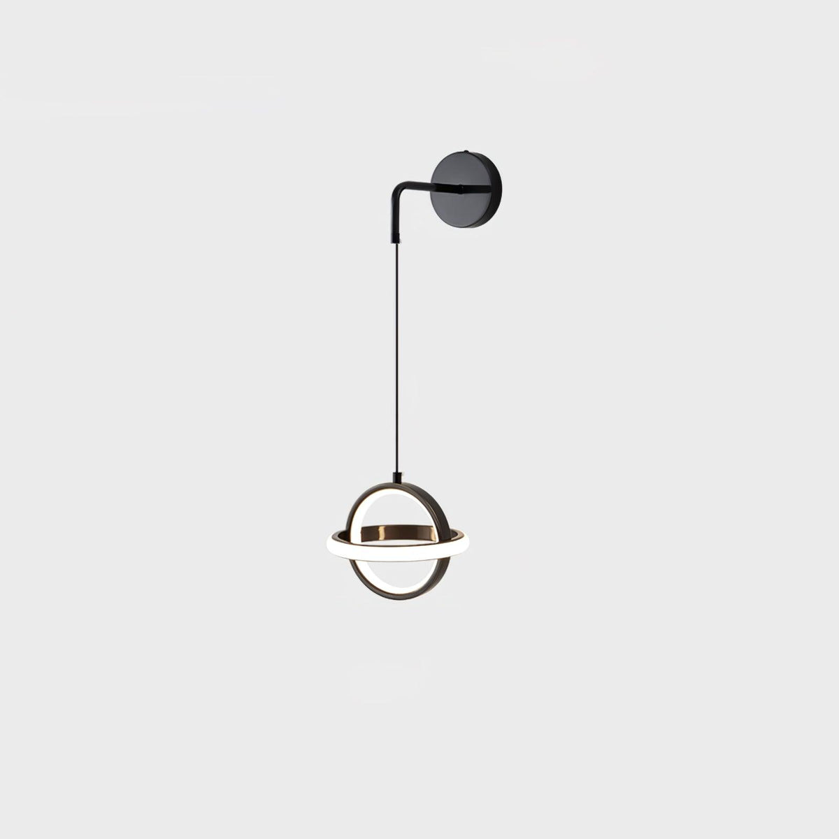 Vivianne lampada da parete moderna minimalista ovale in ottone