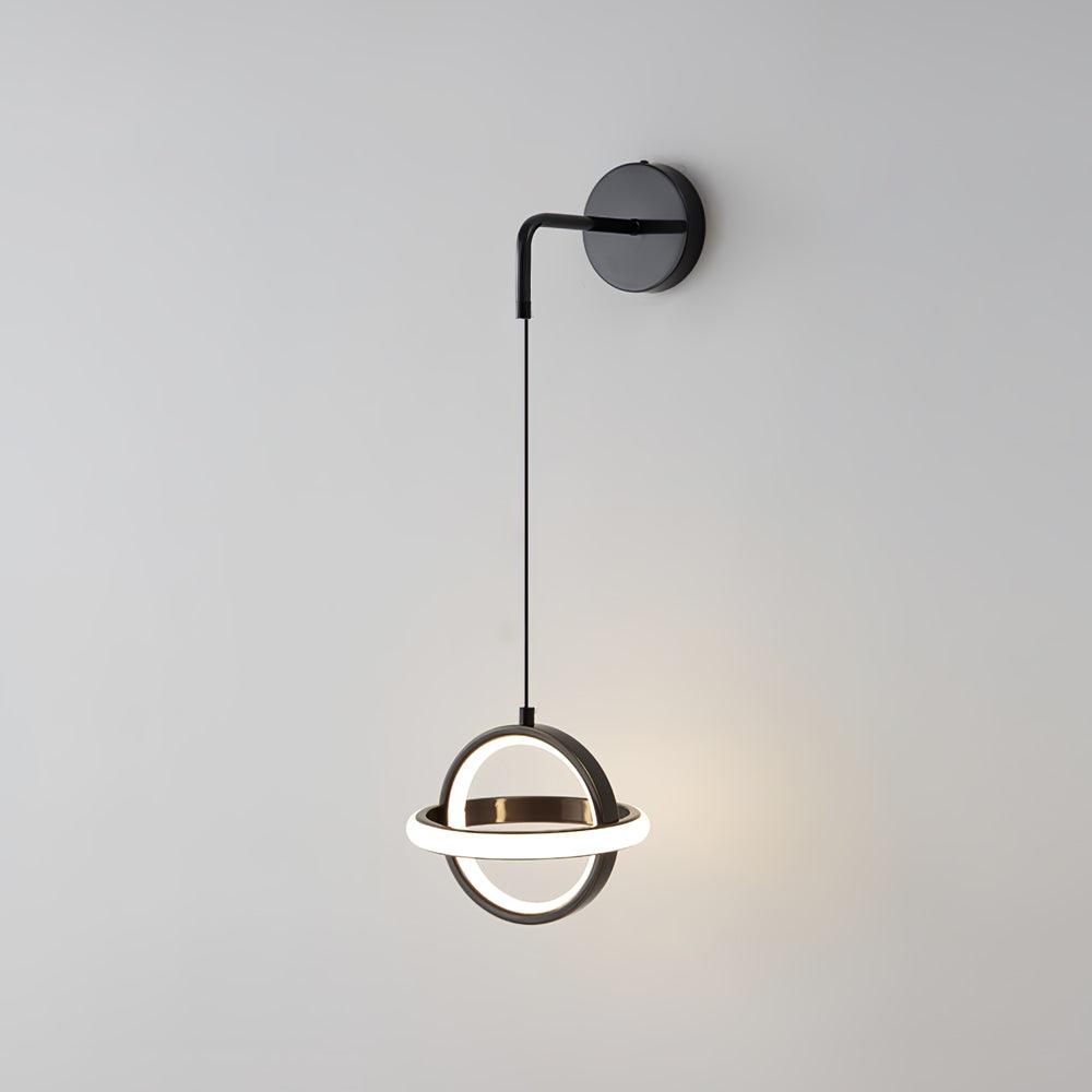 Vivianne lampada da parete moderna minimalista ovale in ottone