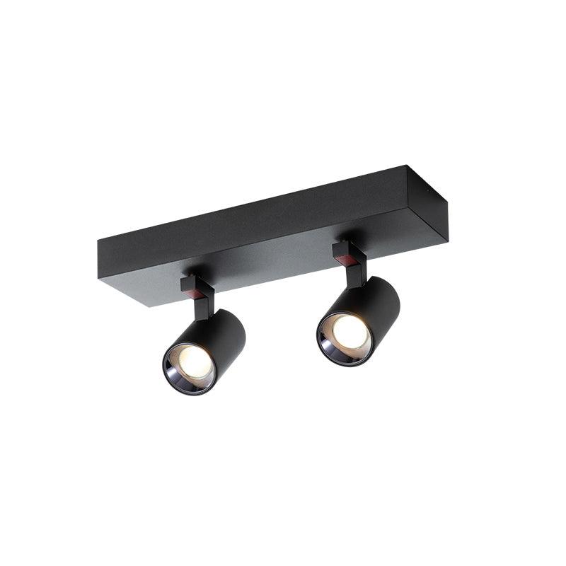 Falis plafoniera POG Double Linear con Spot Regolabili