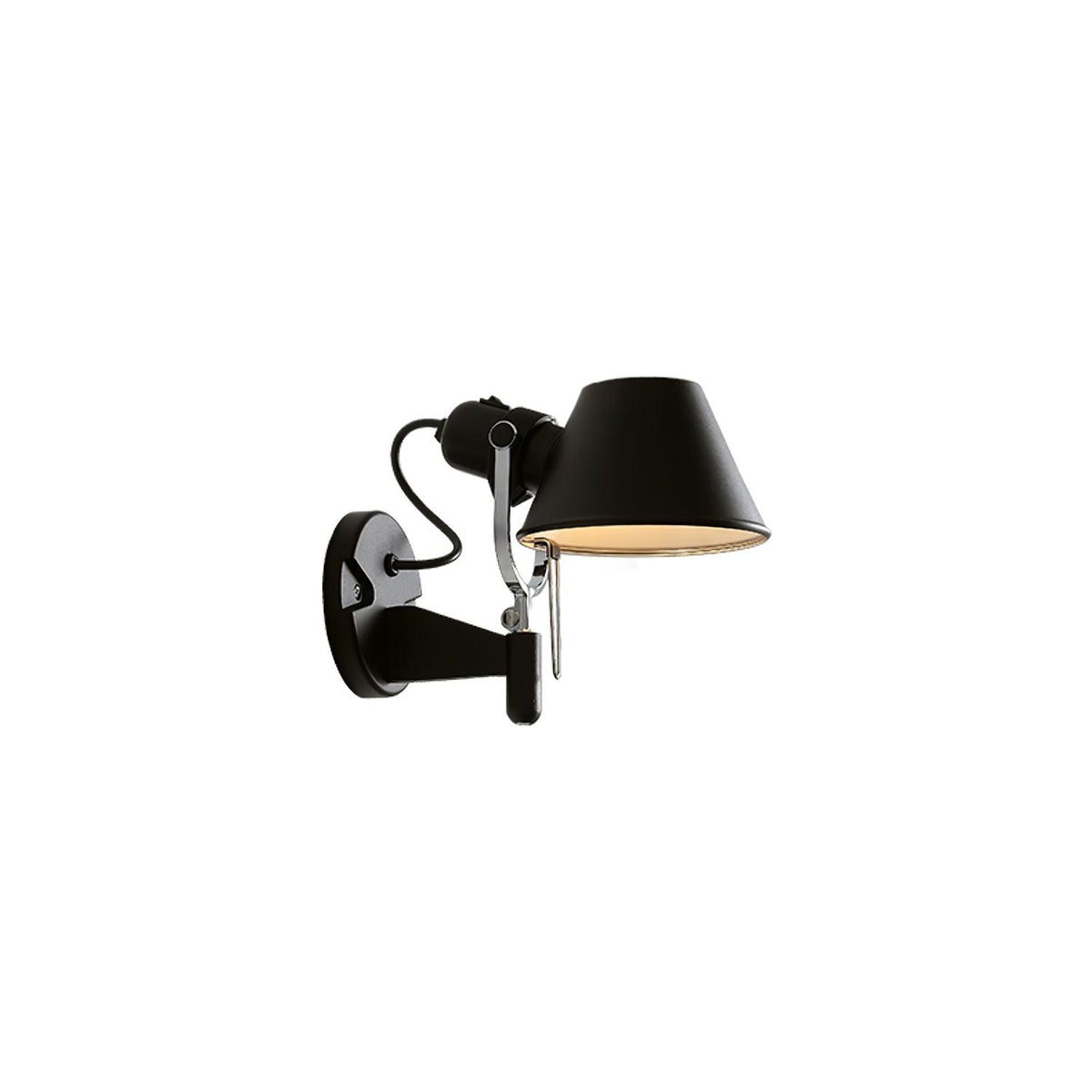 Nyliraris lampada da parete vintage industriale unica