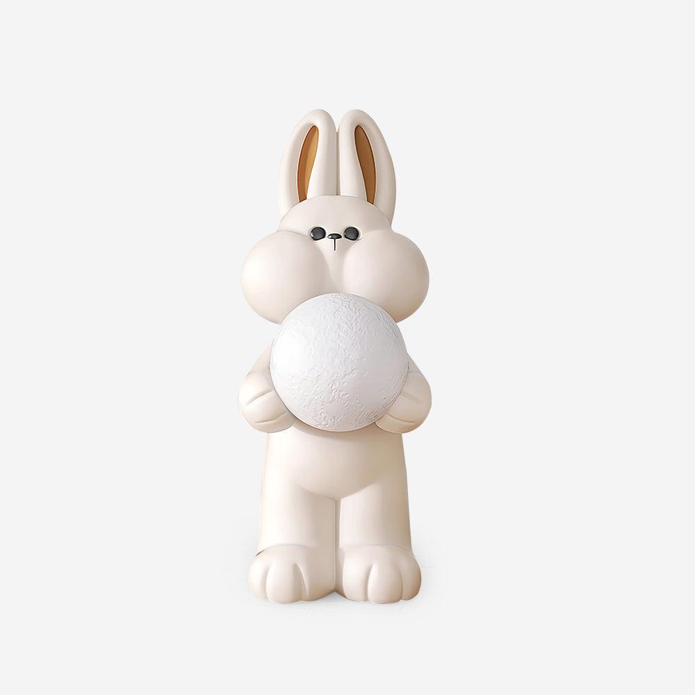 Peach Rabbit lampada da terra
