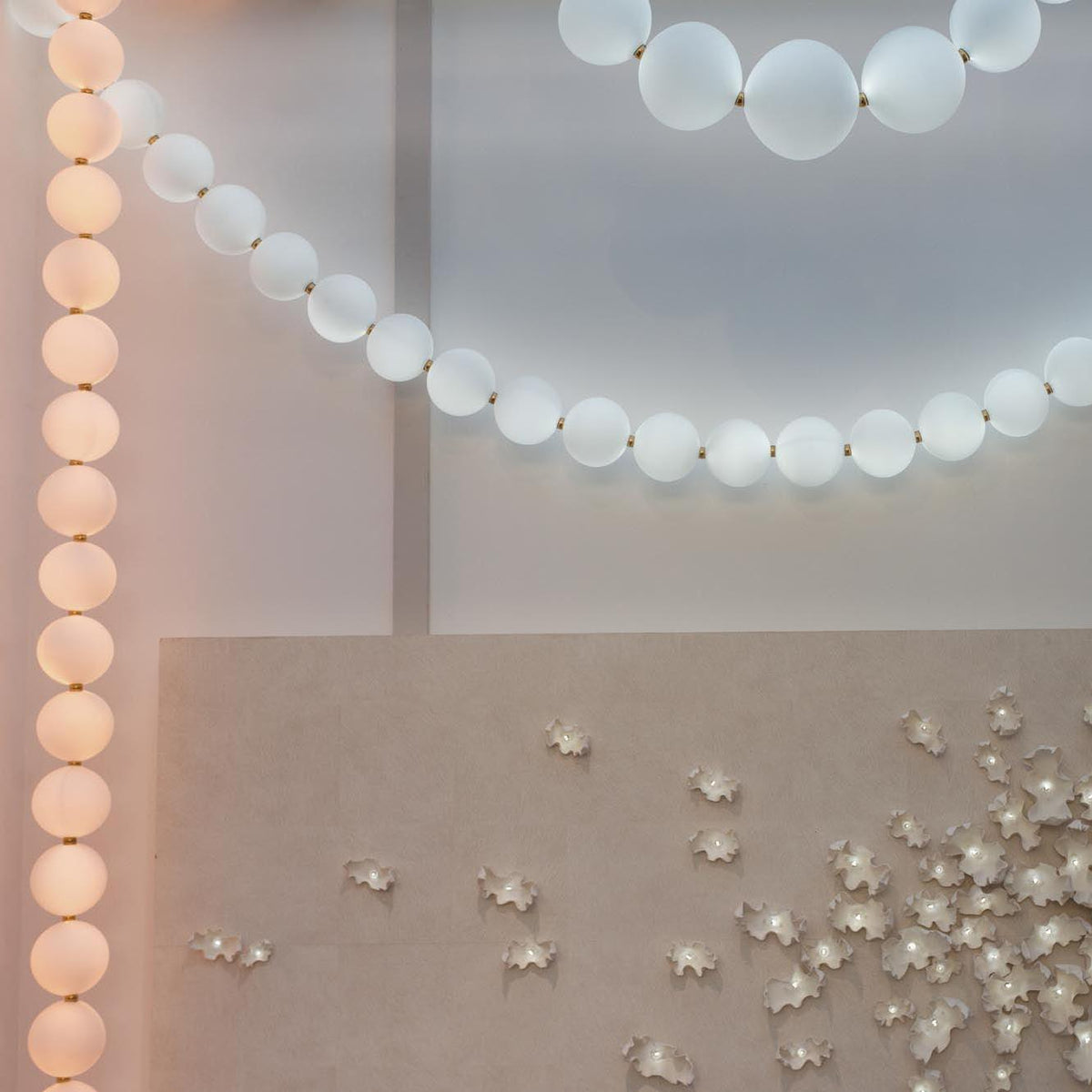 Kanell lampadario in ottone Sputnik