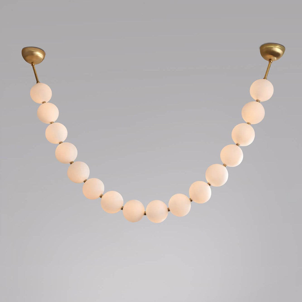 Kanell lampadario in ottone Sputnik