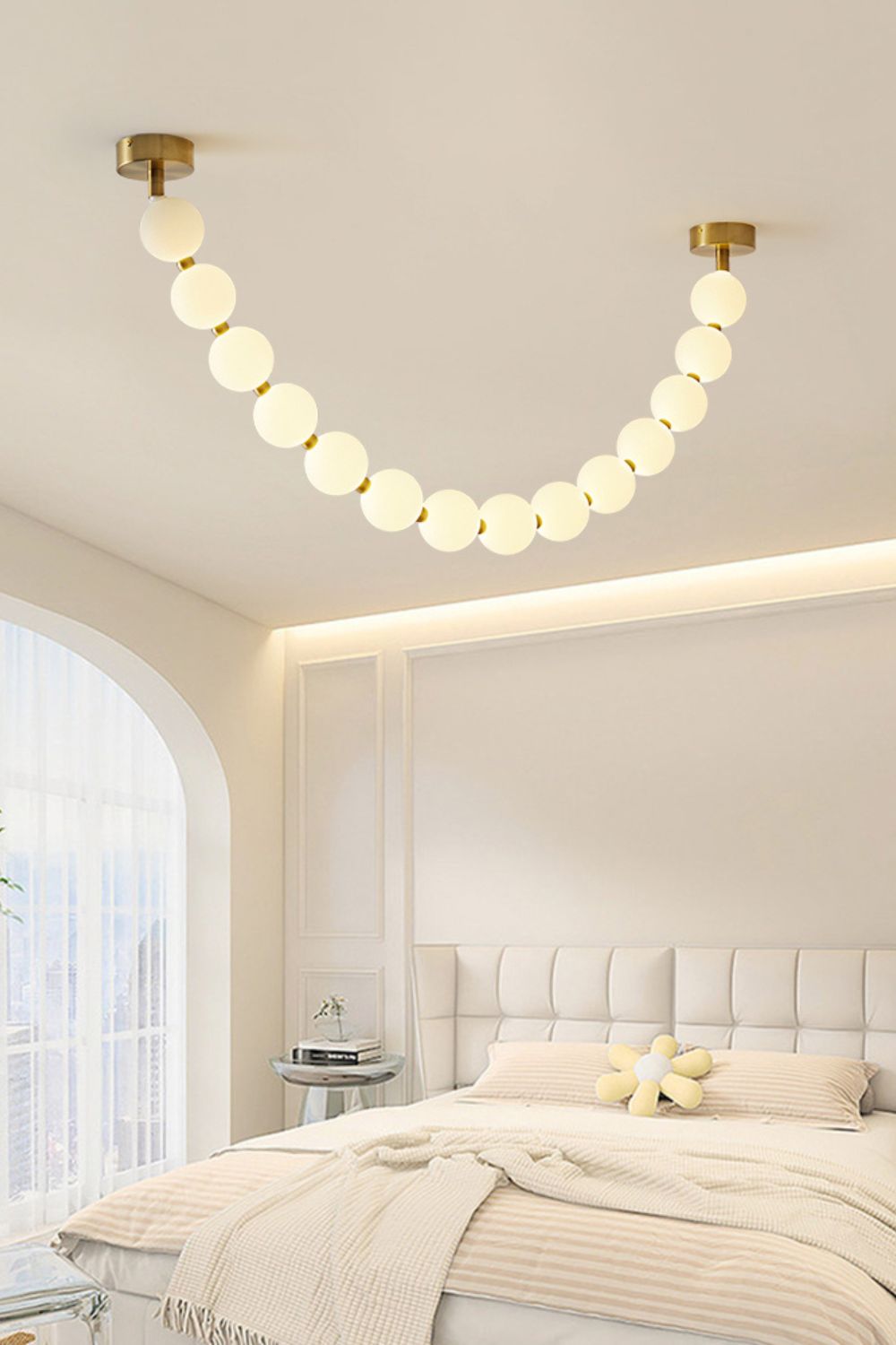 Kanell lampadario in ottone Sputnik